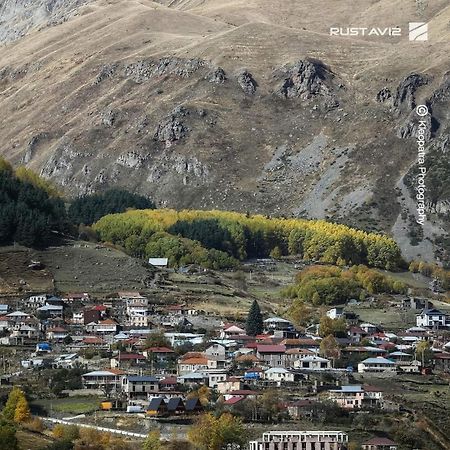 Peak House Villa Kazbegi Bagian luar foto