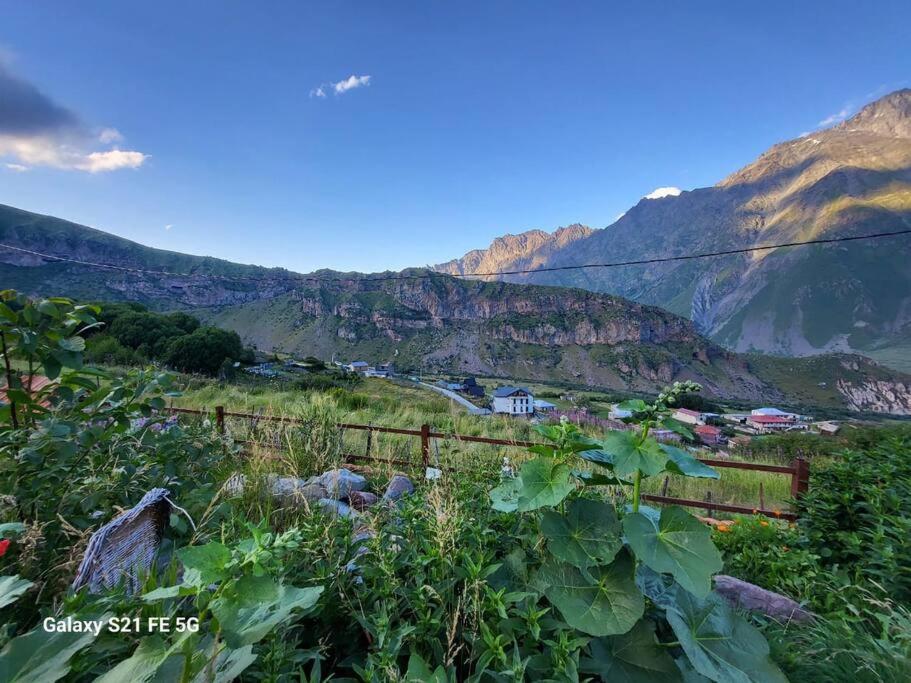 Peak House Villa Kazbegi Bagian luar foto
