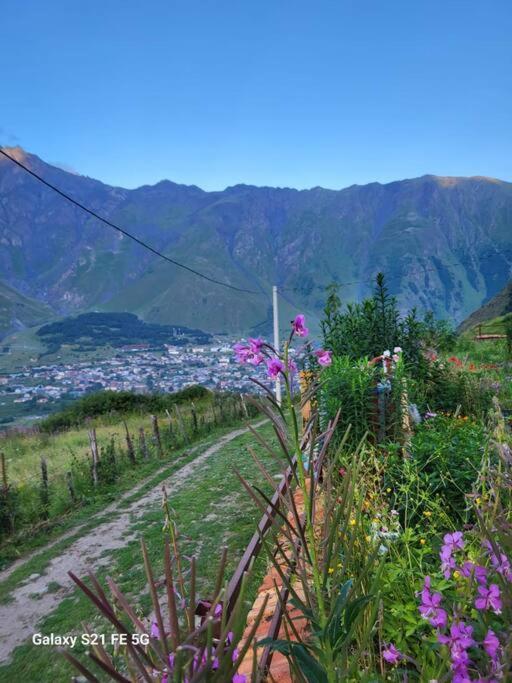 Peak House Villa Kazbegi Bagian luar foto